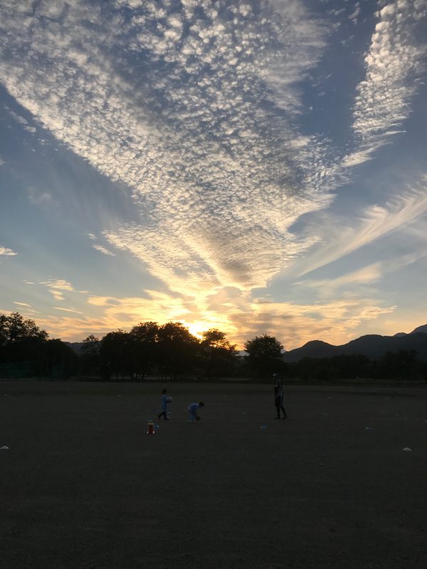 良い景色 最高の眺めでドイツサッカースクール実施 ドイツサッカースクール 長野県長野市の少年サッカースクール クラブ チーム