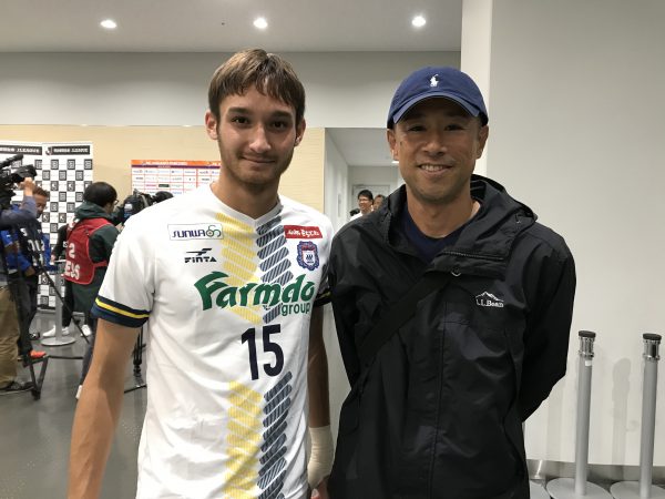 高校生だった子が 今や立派なｊリーガー 金城ジャスティン選手 Ac長野パルセイロ Vs ザスパクサツ群馬 ドイツサッカースクール 長野県長野市の少年サッカースクール クラブ チーム